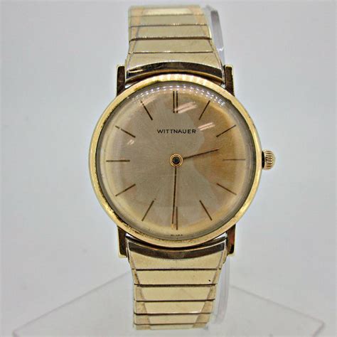 fake wittnauer goldplated and stainless steel band watch|wittnauer watches.